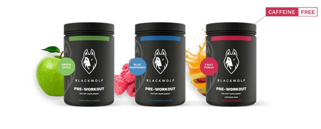 3 BlackWolf Pre Workout